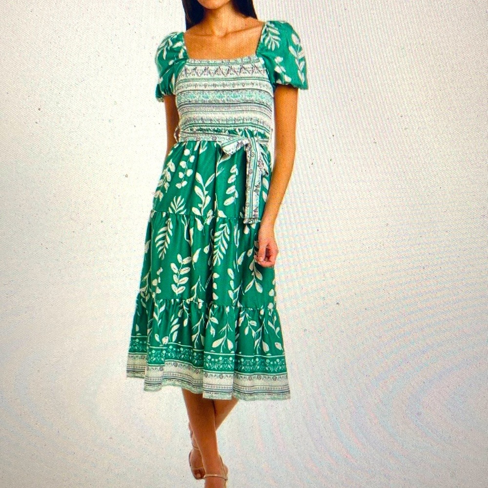 Moonsea Midi Dress Size Large